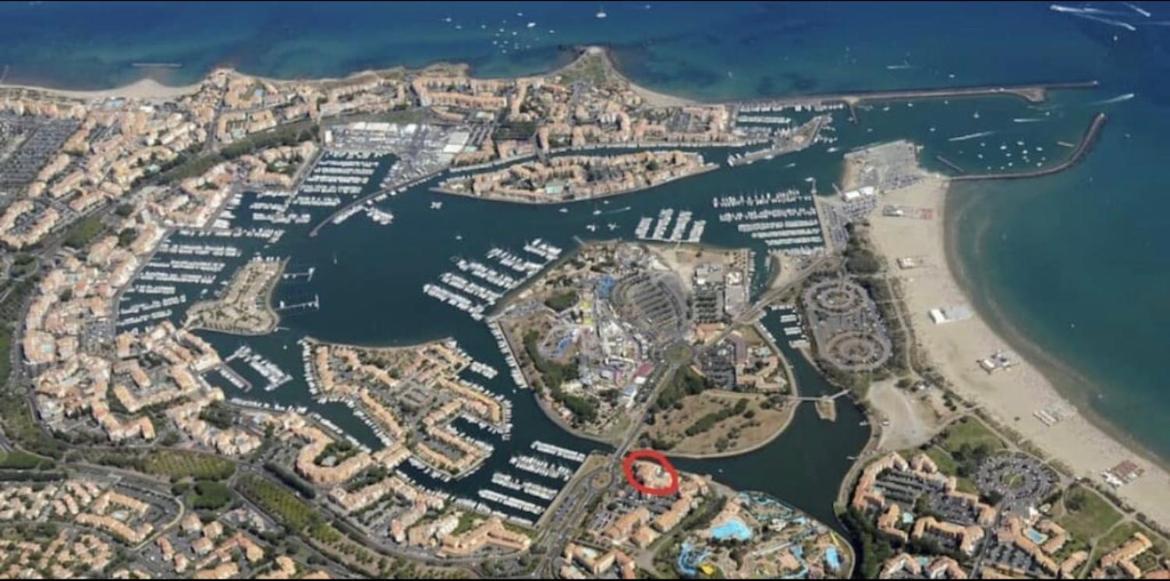 Superbe Appartement 6 Personnes Avec Piscine Secteur Richelieu, A 400M De La Plage Et A 650M Du Centre Port Agde Dış mekan fotoğraf